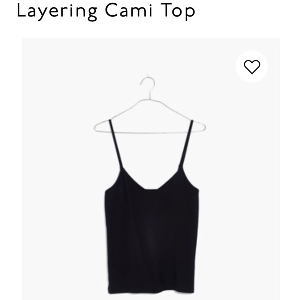 Madewell Layering Cami top